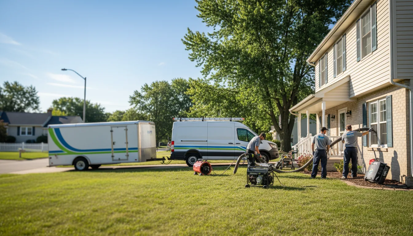 Flooded Basement Restoration And Cleanup With Repair in Ayer, MA near me